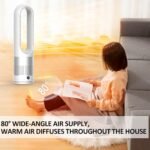 1746643699 bladeless tower fan 1400w space heater 40w cooler fan combo with re.jpg