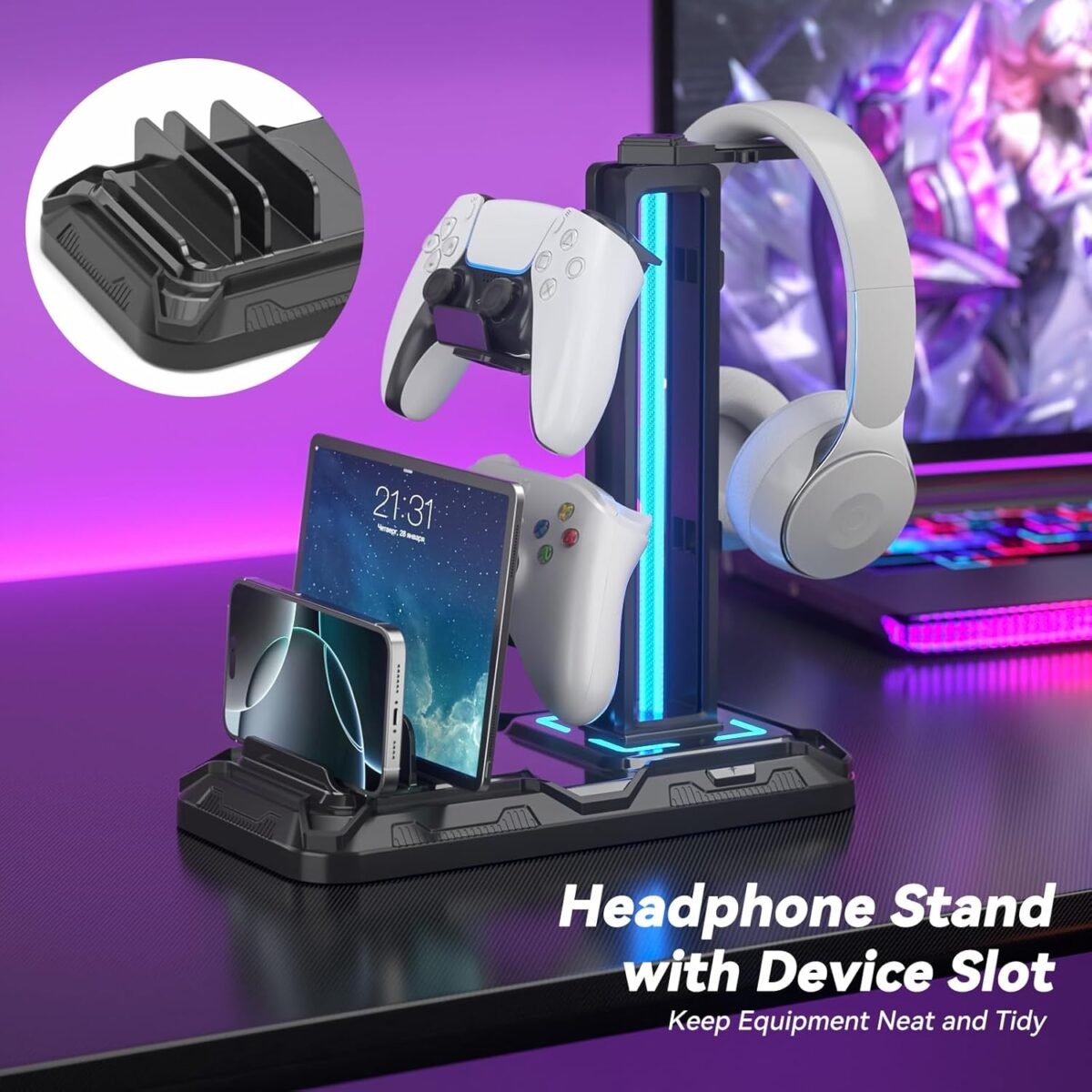 1746644157 kdd headset stand with charging station detachable controller holder.jpg