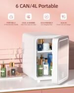 1746785640 skincare fridge with dimmable led light mirror 4l makeup mini fridge.jpg