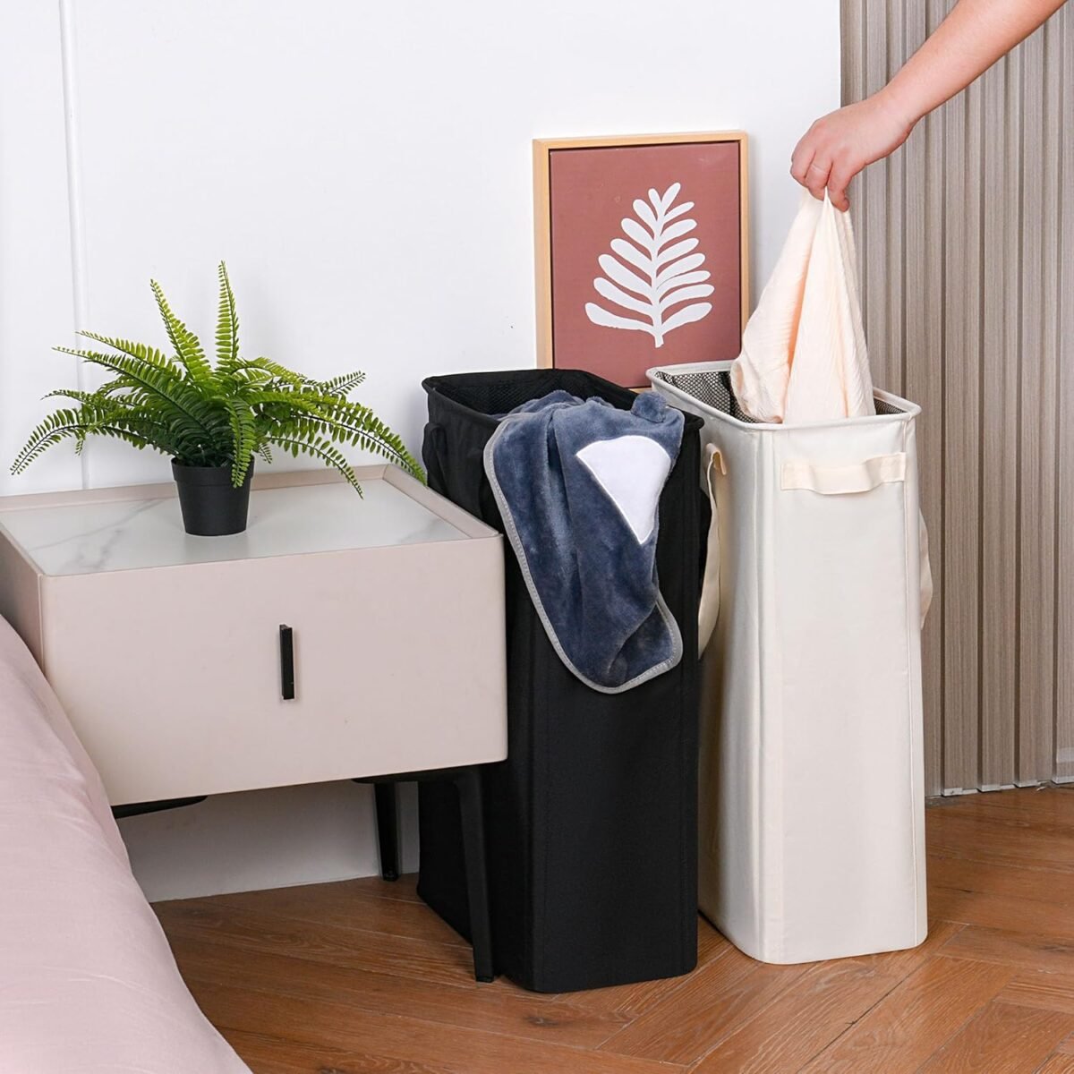 1746785864 slim laundry basket narrow laundry hamper with handles collapsible d.jpg