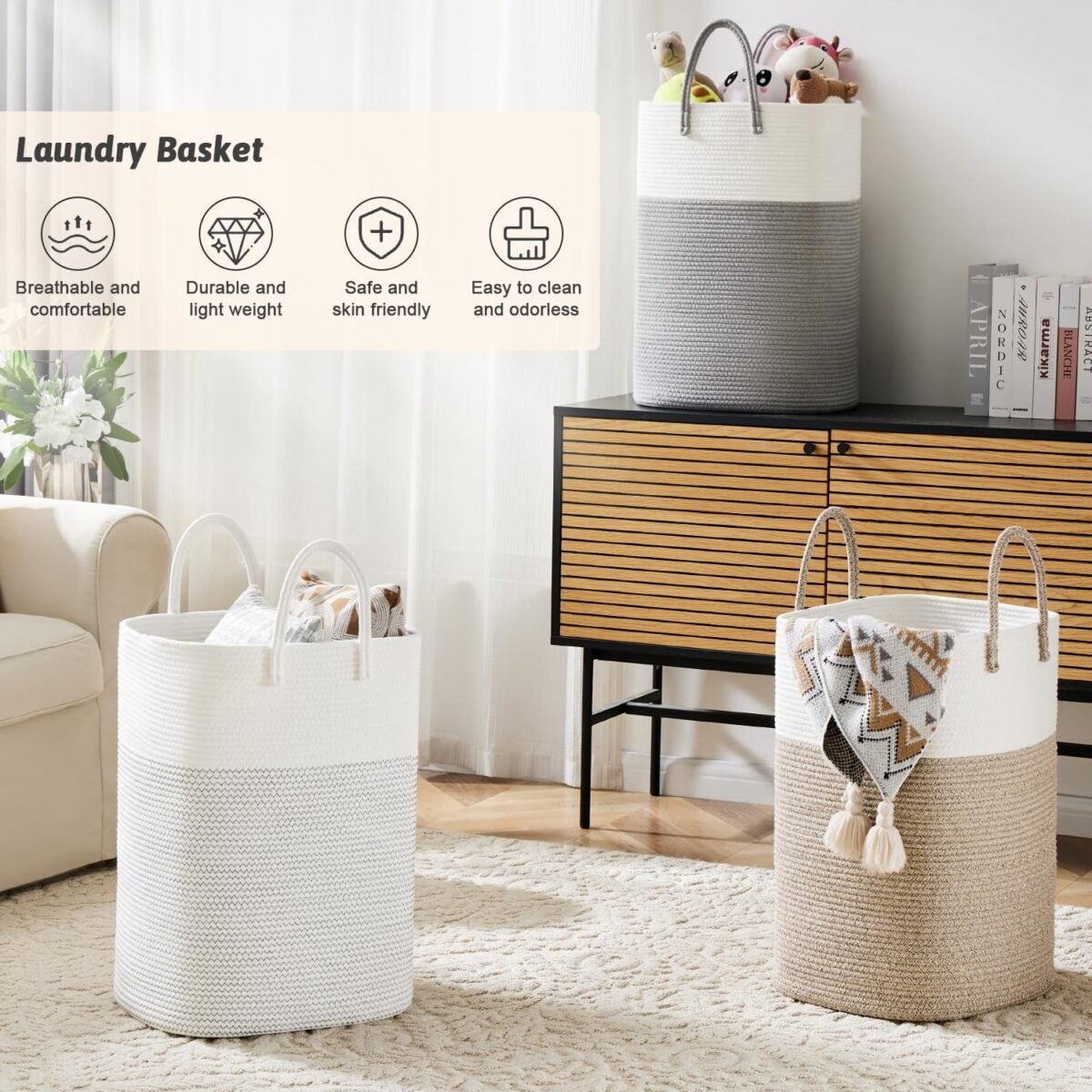 1746785893 laundry basketwoven cotton rope laundry hamper sorters60l versatile.jpg