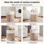 1746785894 laundry basketwoven cotton rope laundry hamper sorters60l versatile.jpg