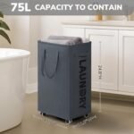 1746785963 goodpick laundry basket with wheels 75l collapsible laundry hamper c.jpg