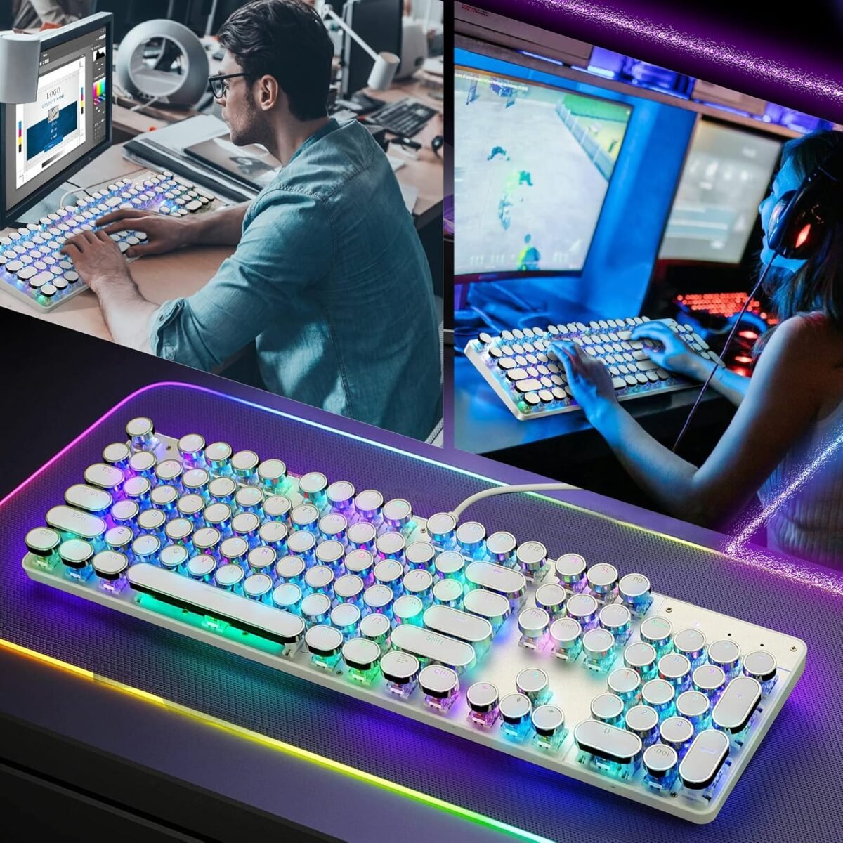 1746822418 typewriter style mechanical gaming keyboard rgb backlit wired with blu.jpg
