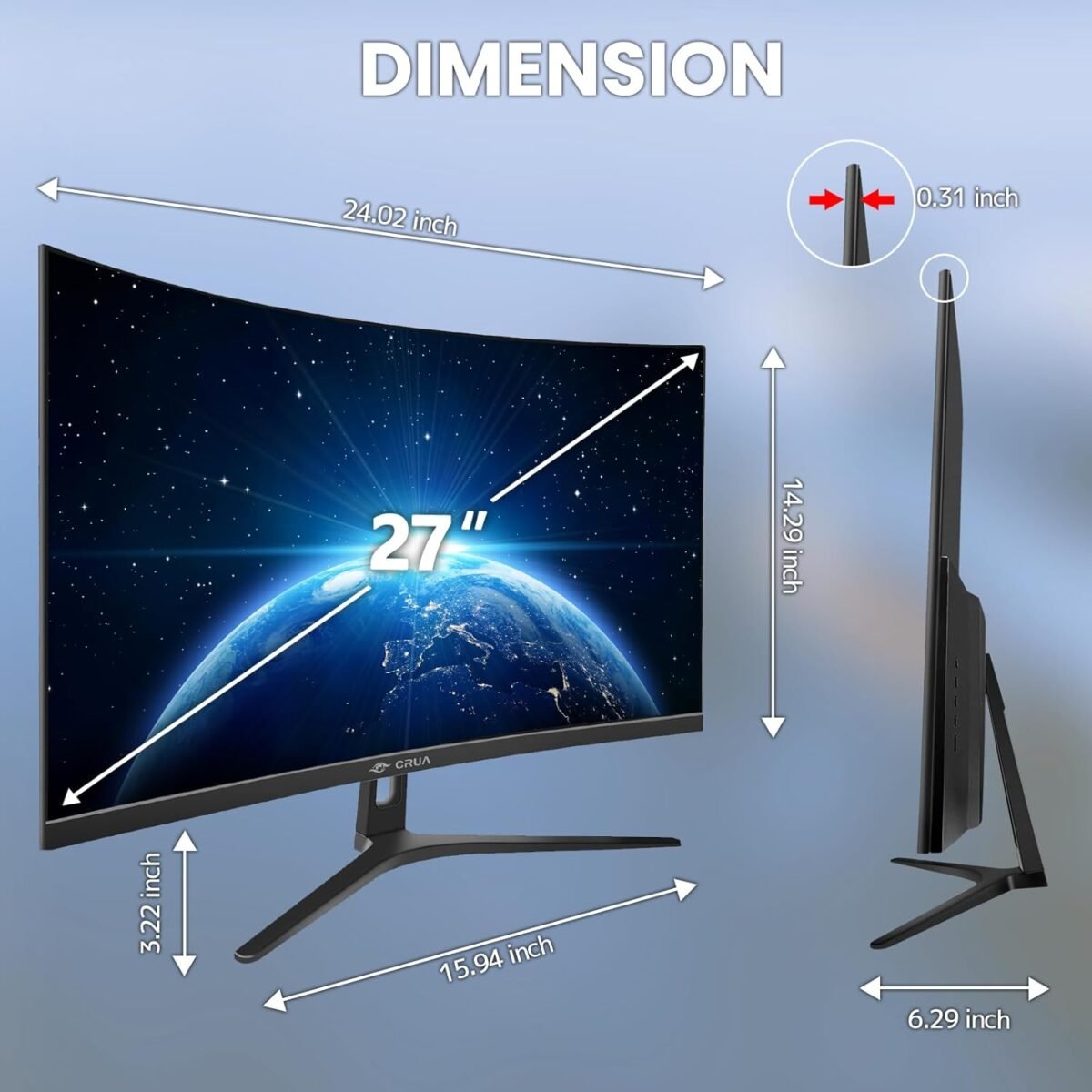 1746823096 crua 27 curved monitor fhd1920x1080p va panel 100hz 120 srgb prof.jpg