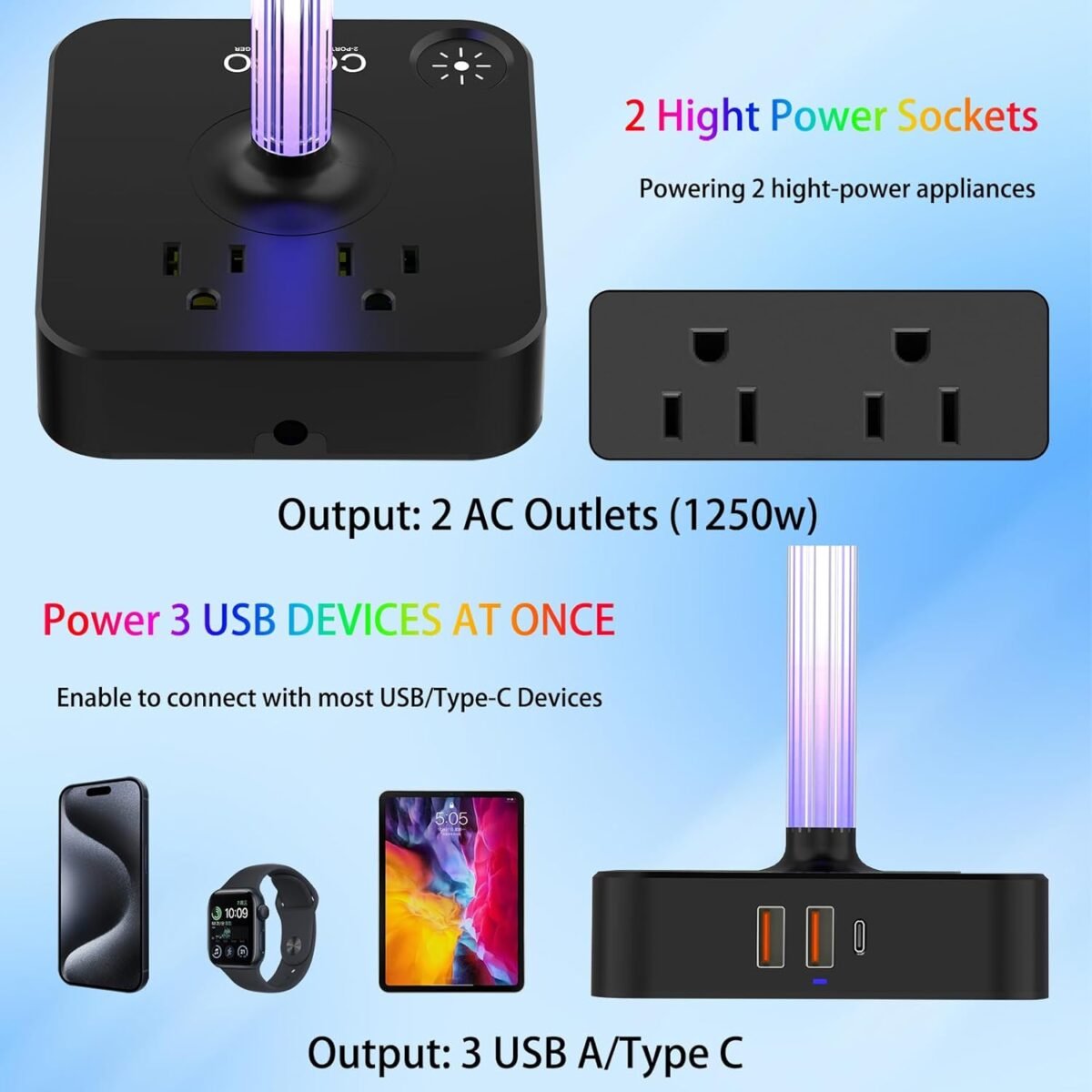1746825904 rgb headphone stand with usb charger cozoo desktop gaming headset hold.jpg