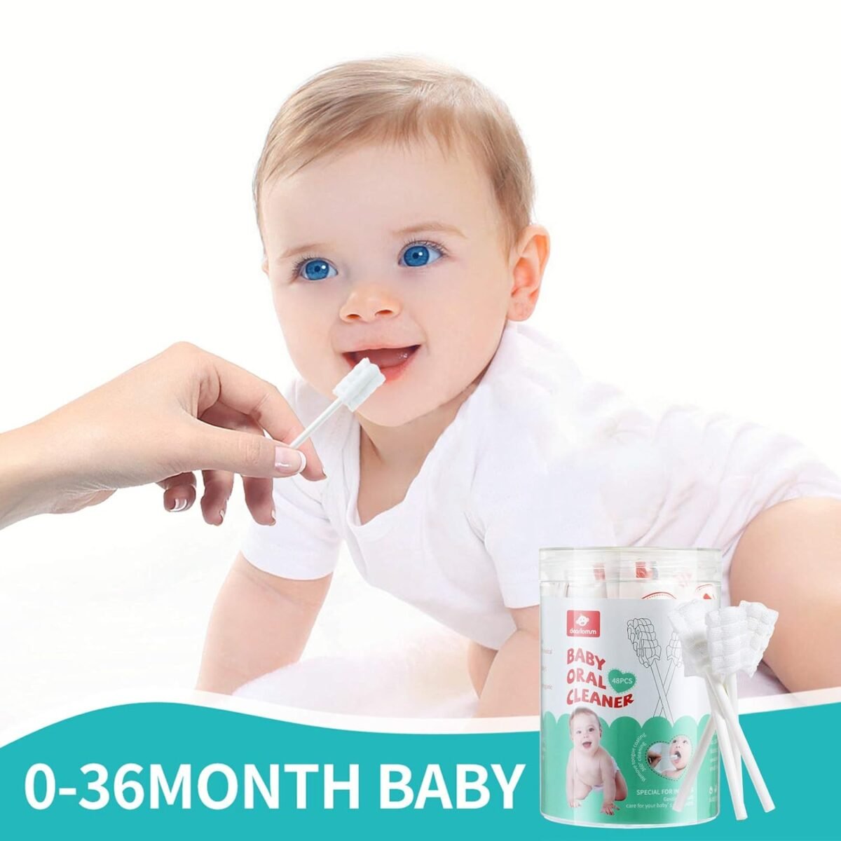 1746902483 dearlomum baby tongue cleaner newborn toothbrush 96pcs disposable in.jpg