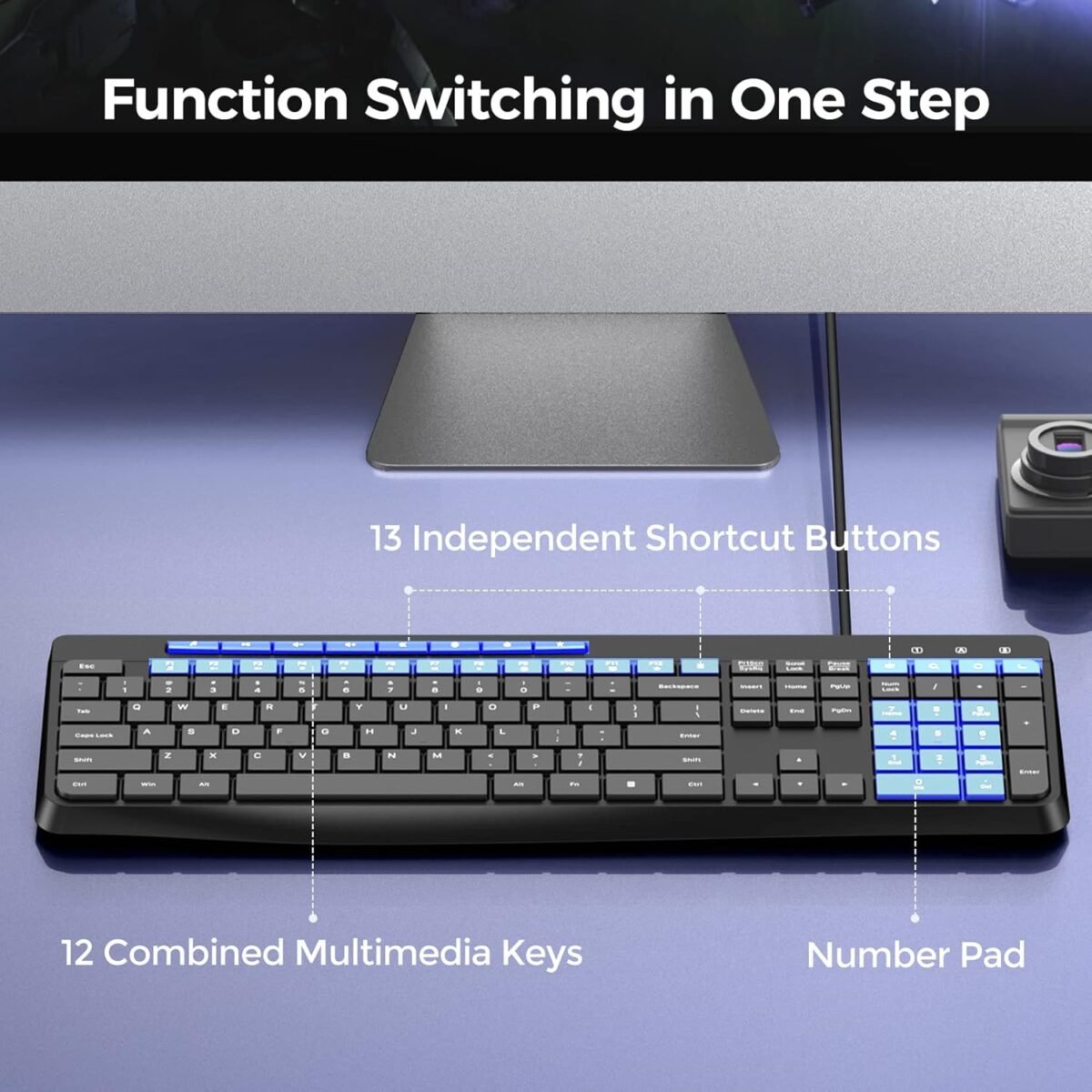1746910467 quiet usb multimedia keyboard with low profile chiclet keys number pa.jpg