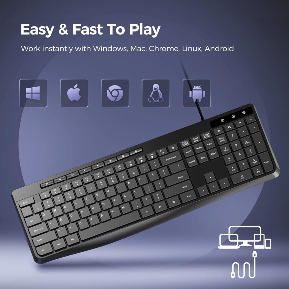 1746910469 quiet usb multimedia keyboard with low profile chiclet keys number pa.jpg