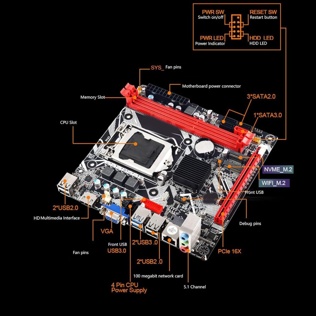 1747248820 computer motherboard b75 ms lga 1155 itx gaming motherboard for celer.jpg