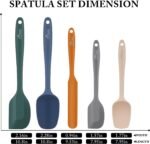1747348751 hotec heat resistant 600℉ food grade silicone rubber spatula set for b.jpg