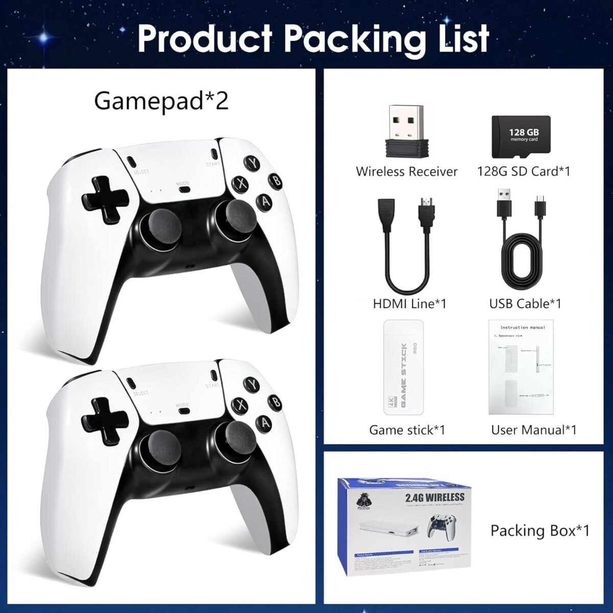1747349099 2025new wireless retro game console40000games and 23 emulators，plug.jpg