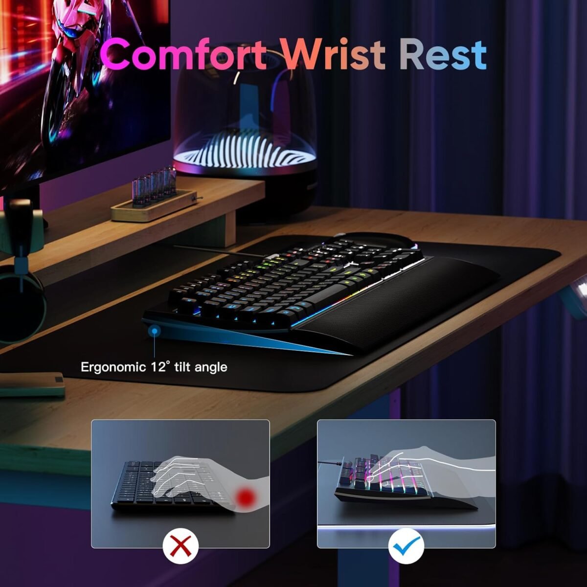 1747615582 omoton gaming keyboard with magnetic wrist rest low profile and slien.jpg