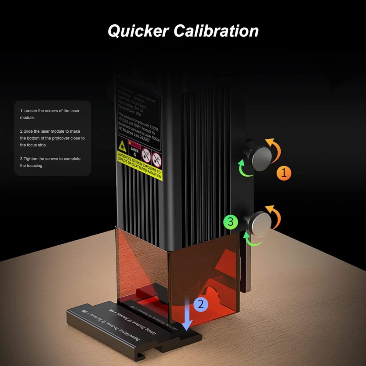 1747616187 creality laser engraver module kit 10w 455nm for metalwoodleatherac.jpg