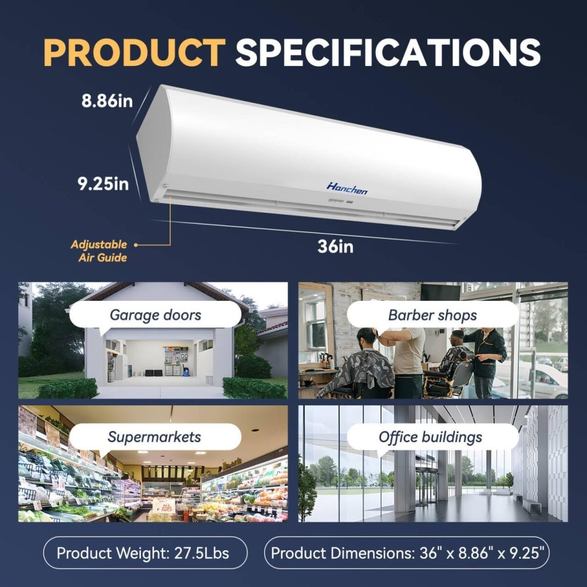 1747683942 hanchen 36 inch air curtain 【2024 new version centrifugal】 magnetic do.jpg