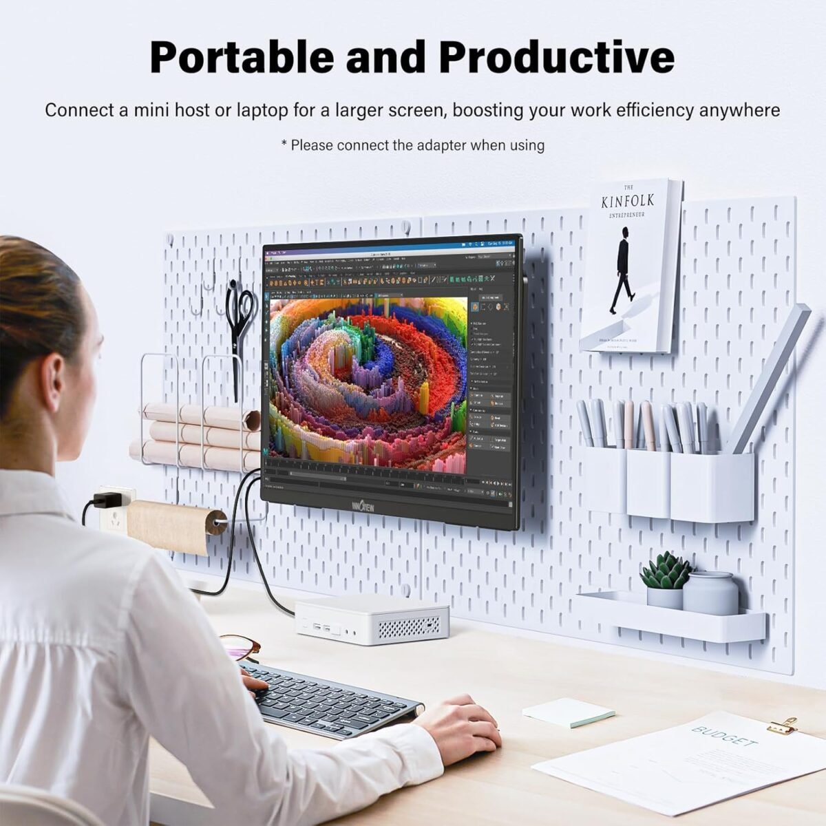 1747691172 innoview 23.8 4k portable monitor uhd 38402160 100srgb ips speak.jpg