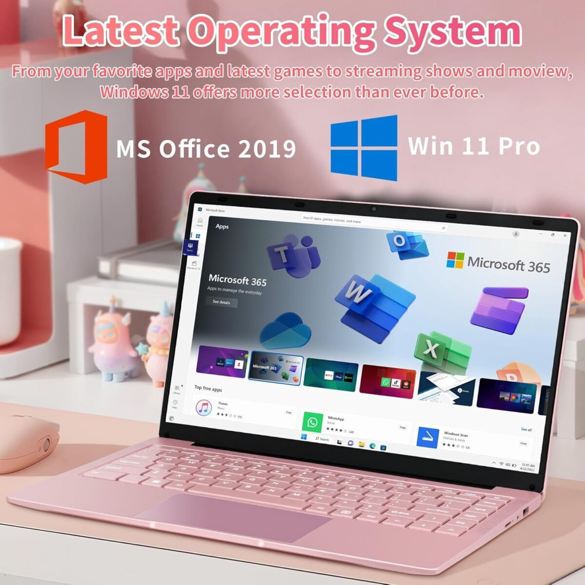 1747859086 ultra light and portable 14 rose gold laptop win11 prooffice 2019.jpg