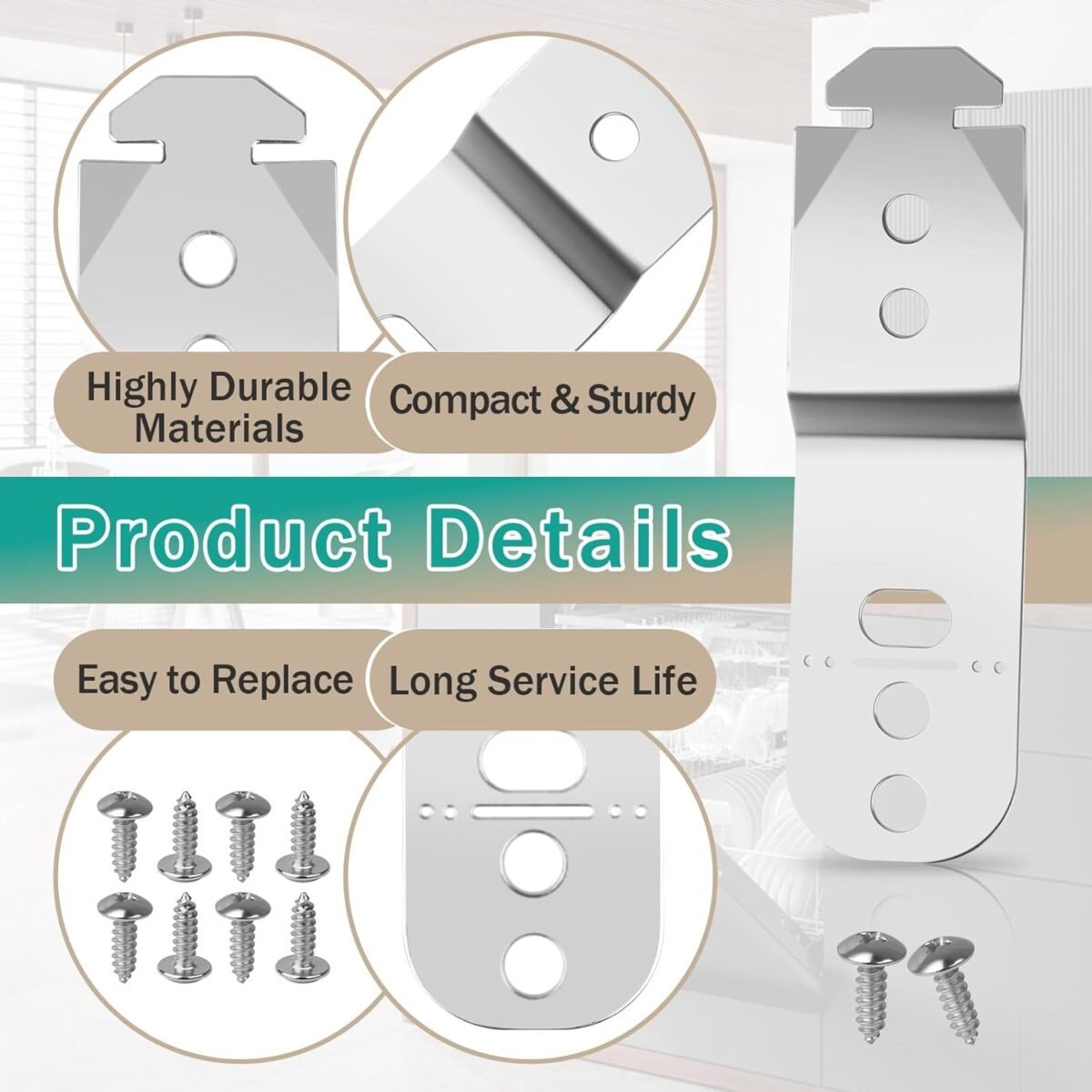 1747871657 4pcs 619985 dishwasher mounting bracket dishwasher mounting clips re.jpg