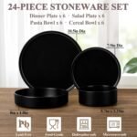 1747958386 herogo dinnerware sets with pasta bowls for 6 24 piece dinner salad p.jpg