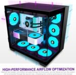 1748047545 f600 pc case pre installed 6 pwm argb fan atx mid tower gaming pc c.jpg