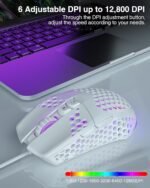 1748049897 sm900 white wired gaming mouse with honeycomb shell12800 dpi7 progra.jpg