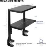 1748309448 vivo clamp on 13 inch above or below desk 2 tier shelving unit for tab.jpg