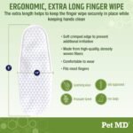 1748377860 pet md ear finger wipes for dogs extra coverage and large design w.jpg