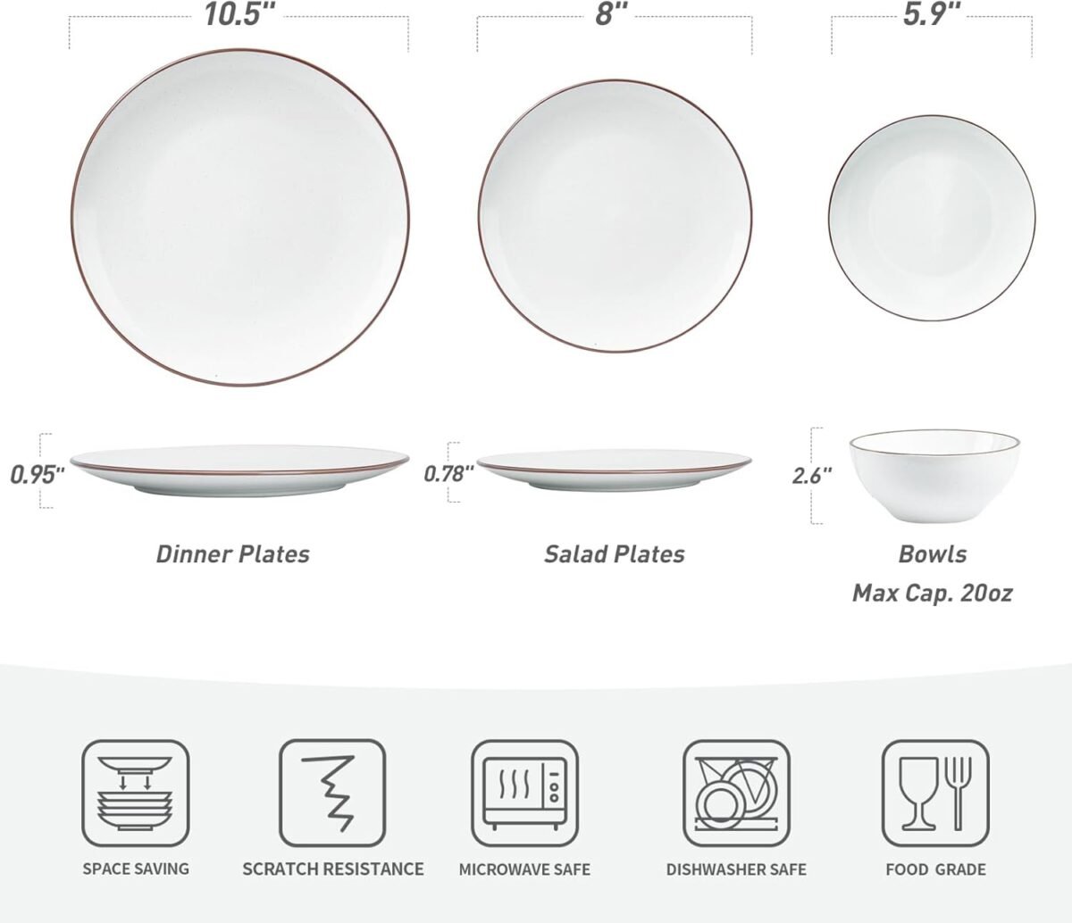 1748391432 famiware venus ceramic plates and bowls sets speckled dinnerware dish.jpg