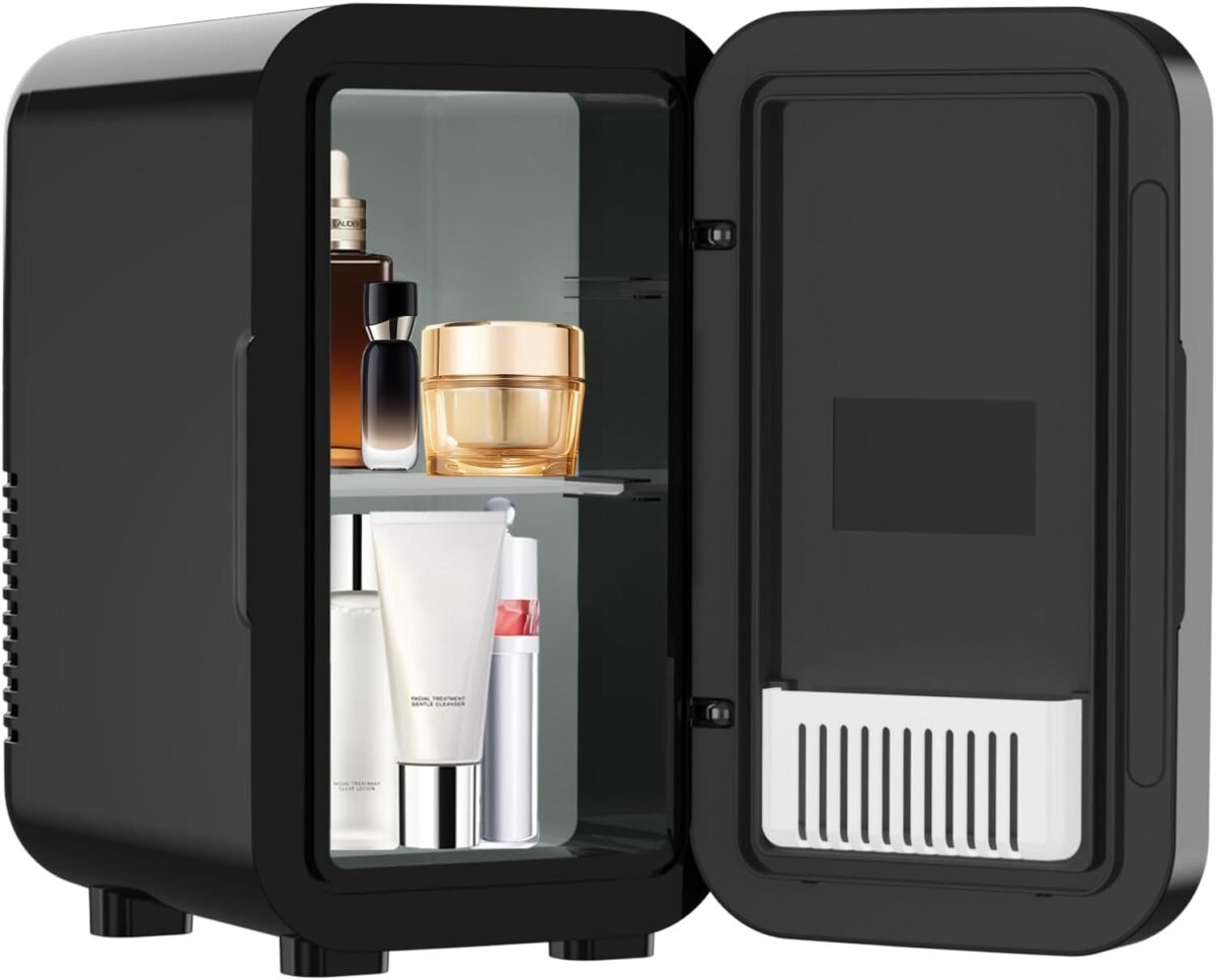 1748637343 enventor mini refrigerator 6l 8 can compact skincare fridge acdc po.jpg