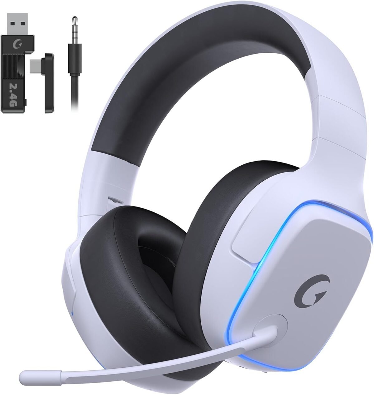 2.4ghz wireless gaming headsets for ps5 ps4 pc switch bluetooth 5.jpg