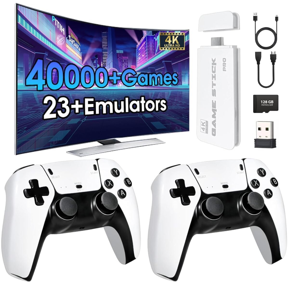 2025new wireless retro game console40000games and 23 emulators，plug.jpg