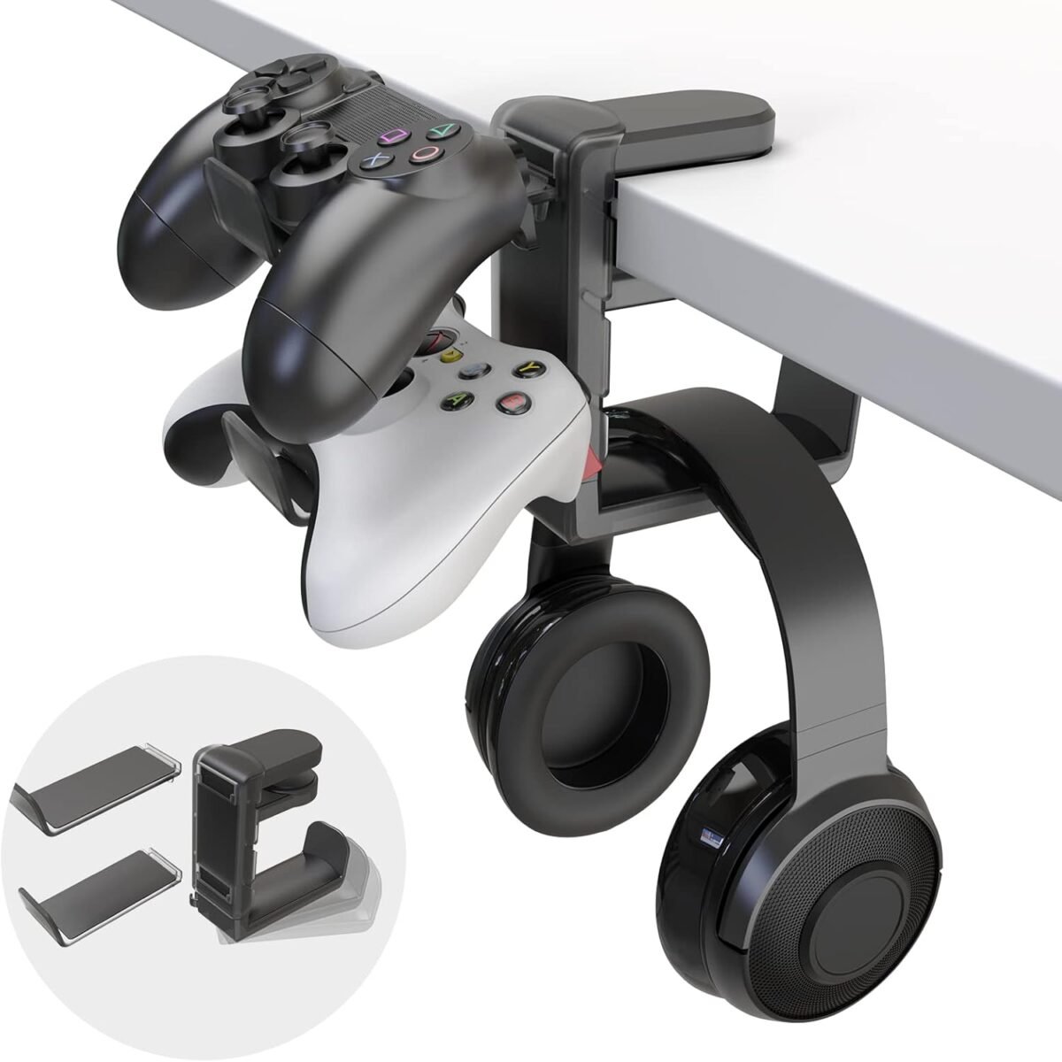 3 in 1 pc gaming headsetcontroller holder eurpmask headphone stand.jpg