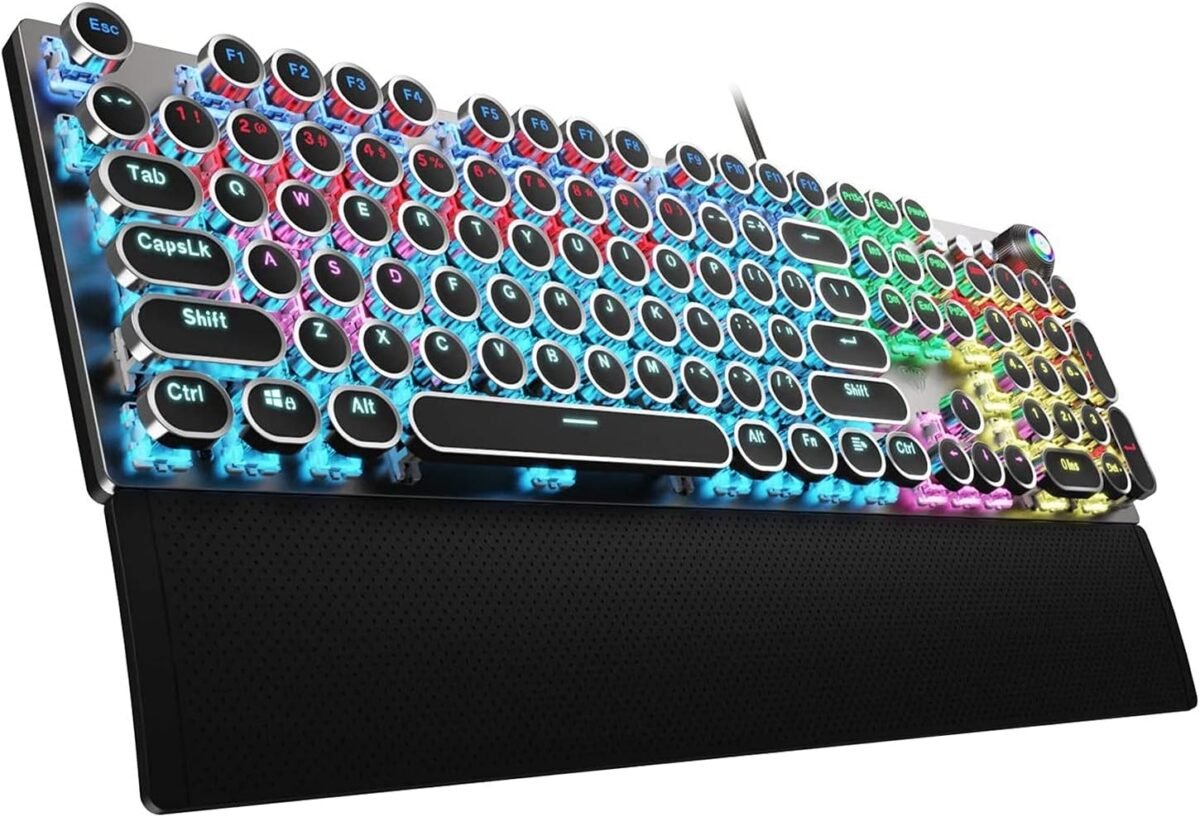 Aula f2088 typewriter style mechanical gaming keyboard blue switchesr.jpg