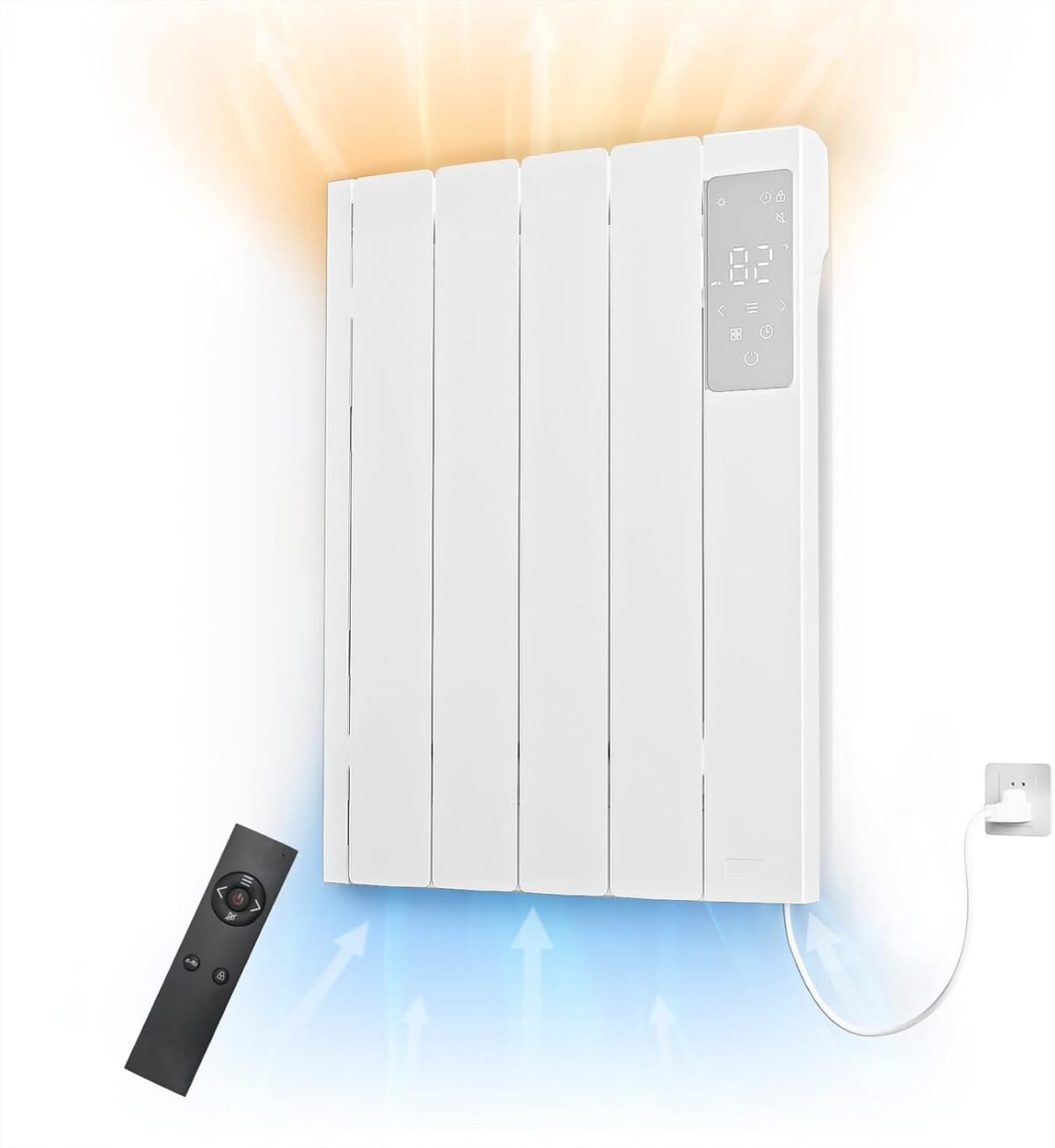 Breezeheat 800w plug in electric panel heater convection wall heaters.jpg