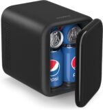 Crownful mini fridge 4 liter6 cans portable skincare fridge ac12v.jpg