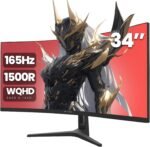 Crua 34 curved gaming monitor wqhd 3440x1440 144hz165hz computer m.jpg