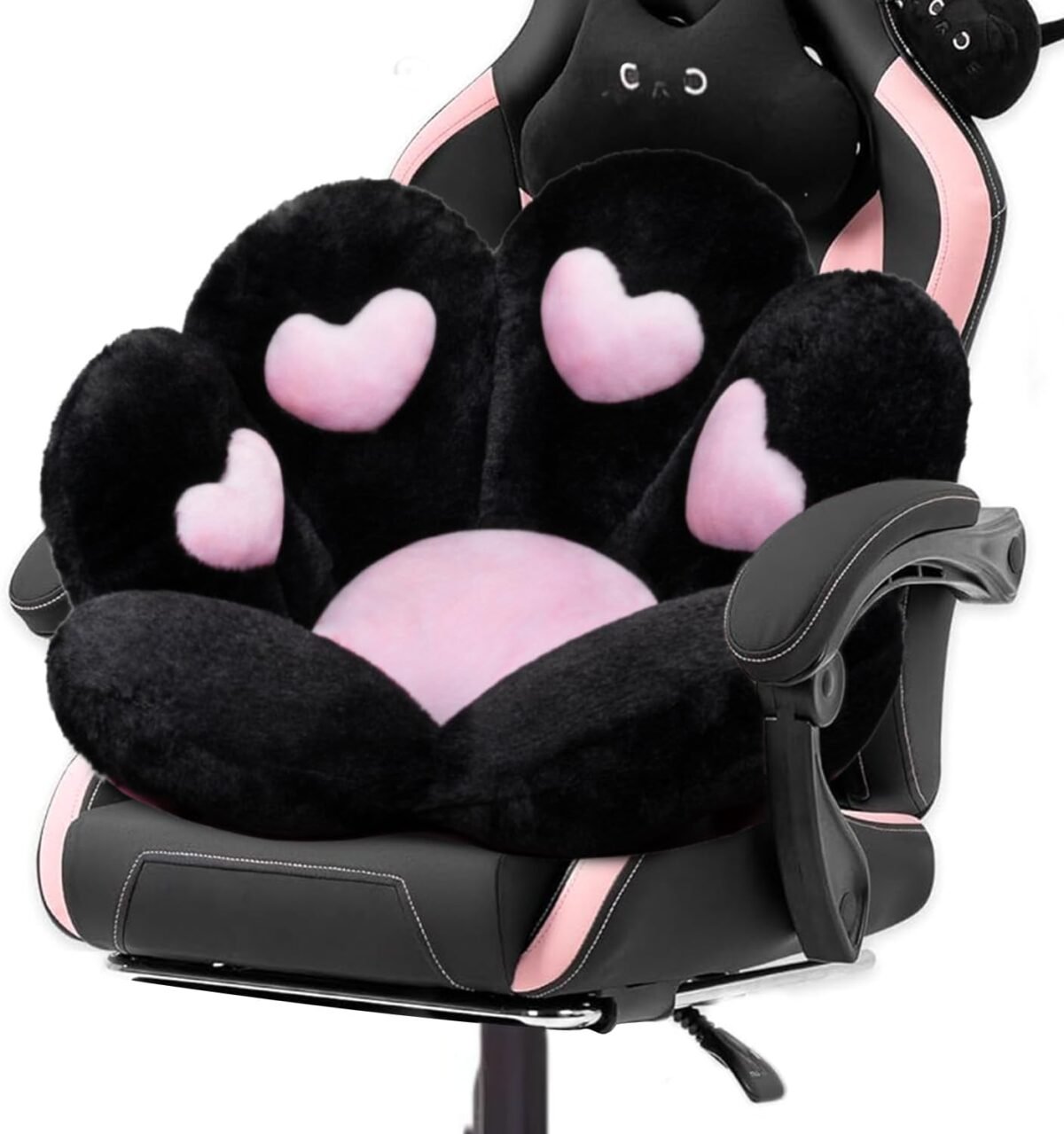 Cat paw cushion kawaii office desk chair cushion comfy plush cat paw s.jpg