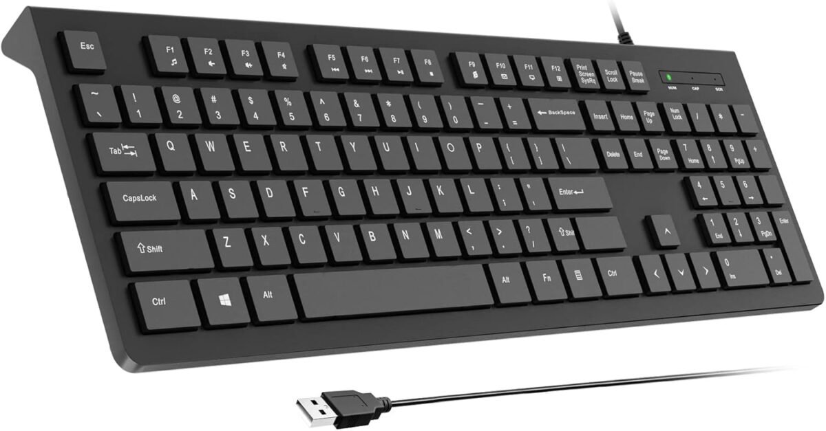 Computer keyboard wired plug play usb keyboard low profile chiclet k.jpg