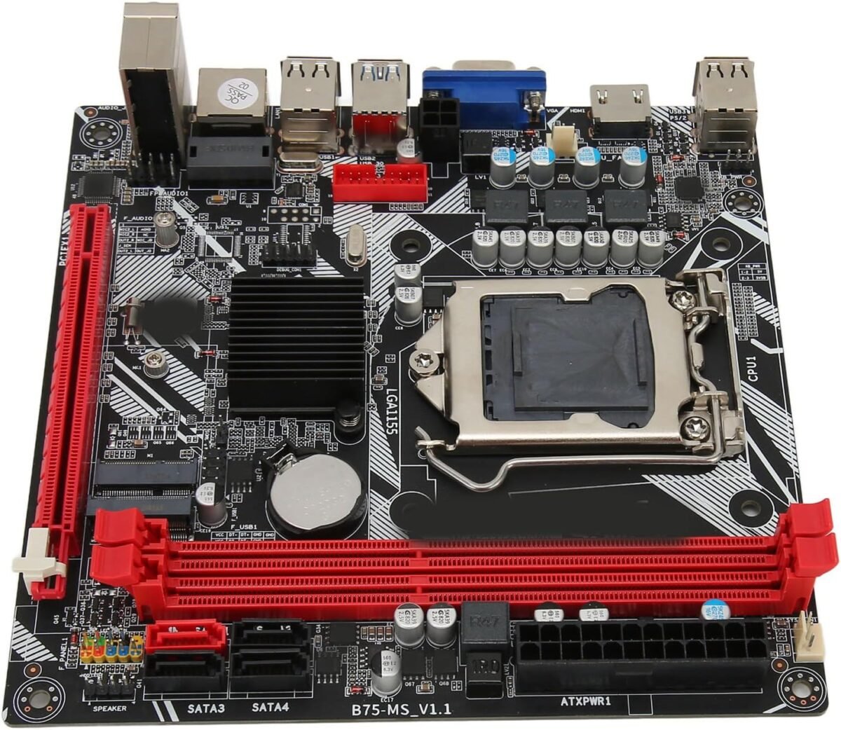 Computer motherboard b75 ms lga 1155 itx gaming motherboard for celer.jpg