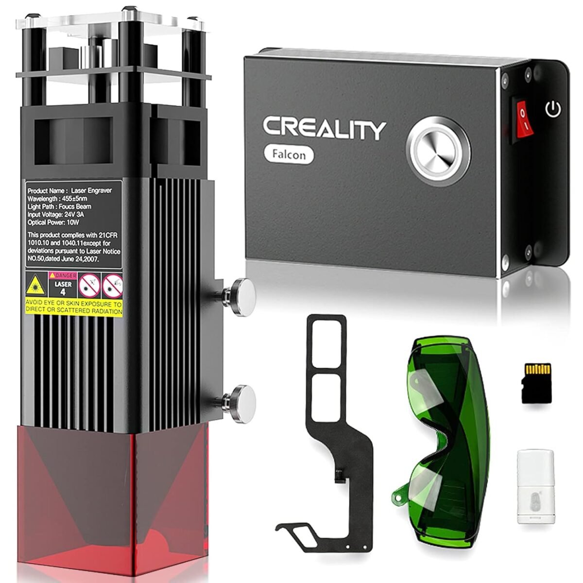 Creality laser engraver module kit 10w 455nm for metalwoodleatherac.jpg