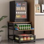 Ddj mini fridge stand with storage 20.8x20.8in heavy duty mini fridge.jpg