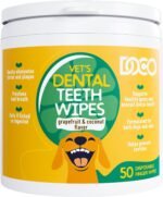 Dog teeth cleaning wipes coconut grapefruit flavor dental finger wip.jpg