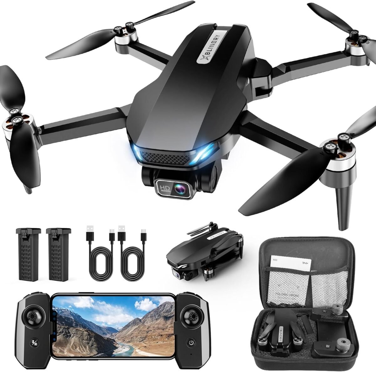 Drone with camera 2k hd fpv drone with brushless motor altitude hold.jpg