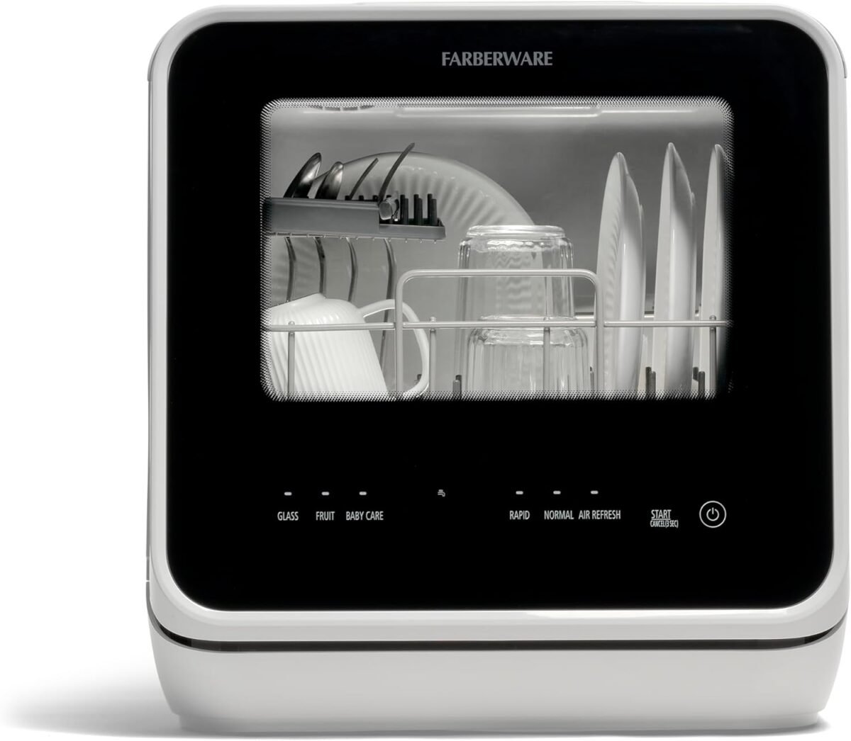 Farberware portable countertop dishwasher with 5 liter built in water.jpg