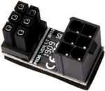 Gpu vga pcie 8pin power adapter gpu pcie 8pin 180 degree uturn power a.jpg