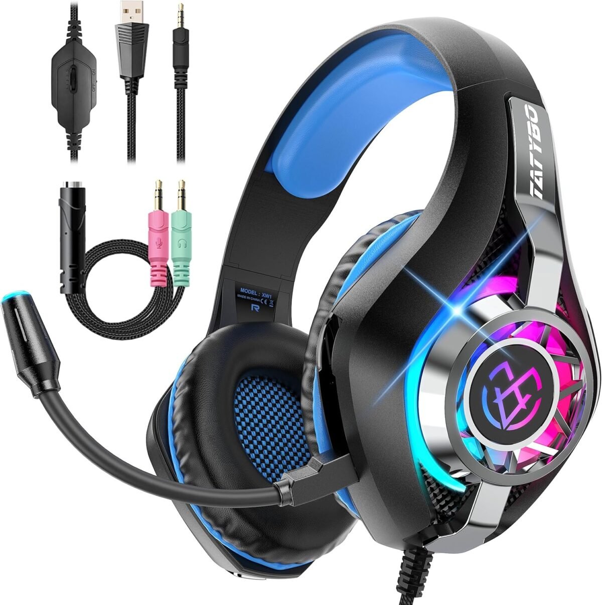 Gaming headset for pc ps5 switch mobile gaming headphones for nint.jpg
