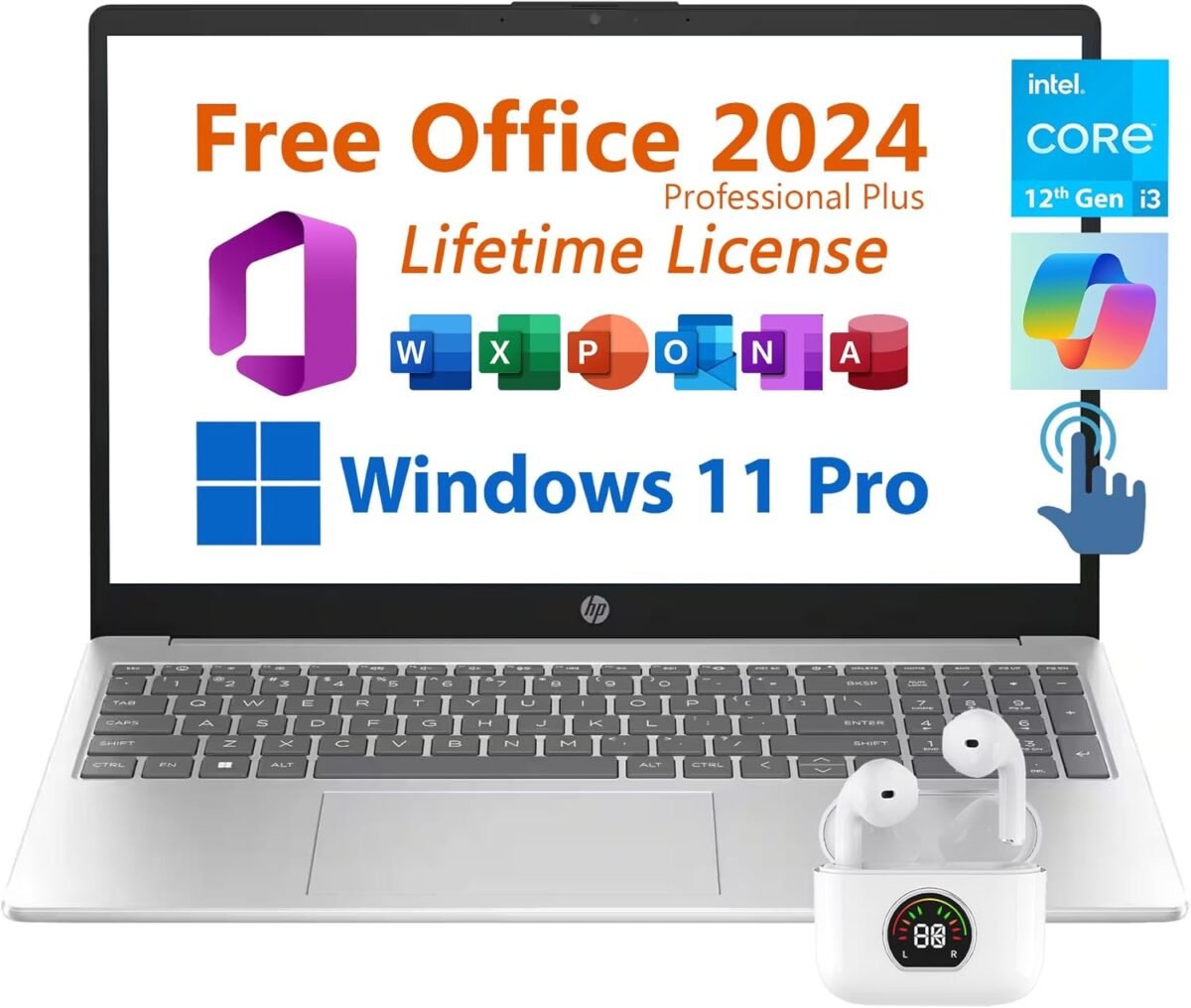 Hp 15.6 business laptop free microsoft office 2024 lifetime license.jpg