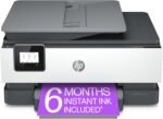 Hp officejet 8015e wireless color all in one printer 6 months of inst.jpg