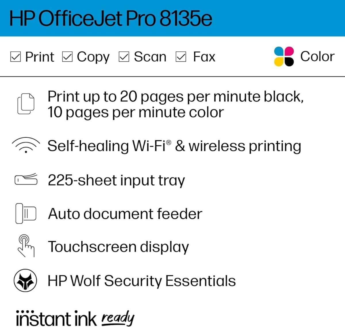 Hp officejet pro 8135e wireless all in one color inkjet printer print.jpg