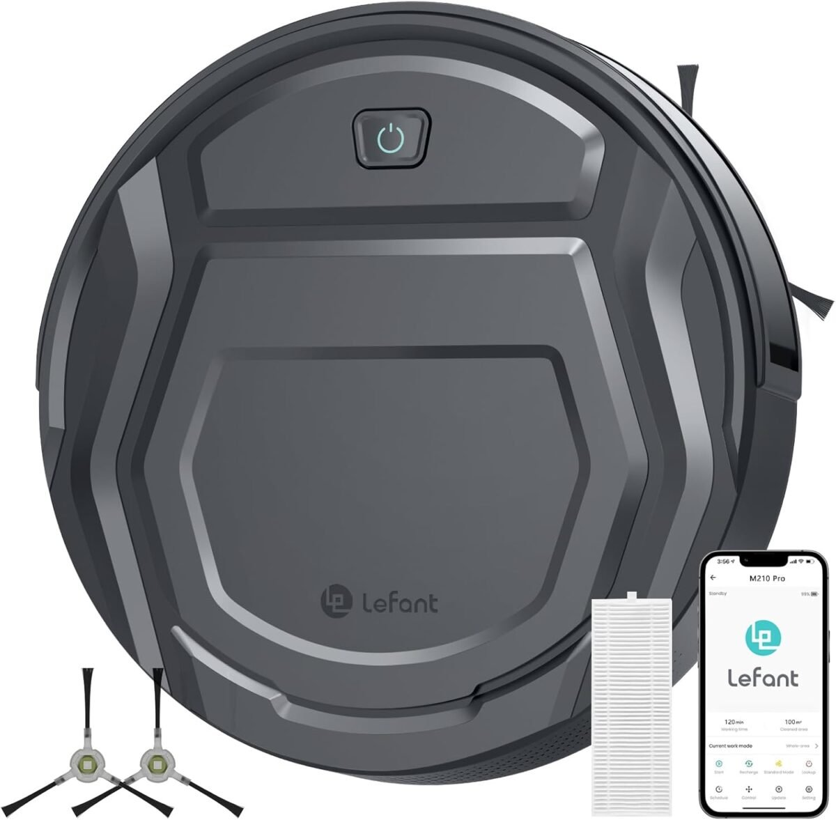 Lefant m210 pro robot vacuum slim quiet 3 adjustable suction level.jpg